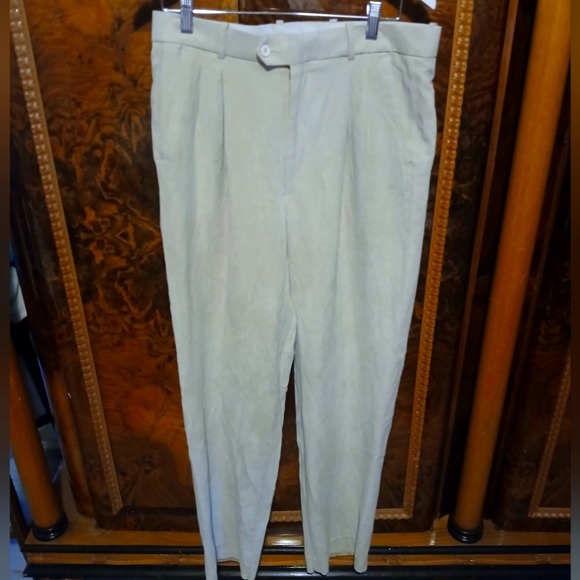 Men's Tan Pants - Picture 1 of 4